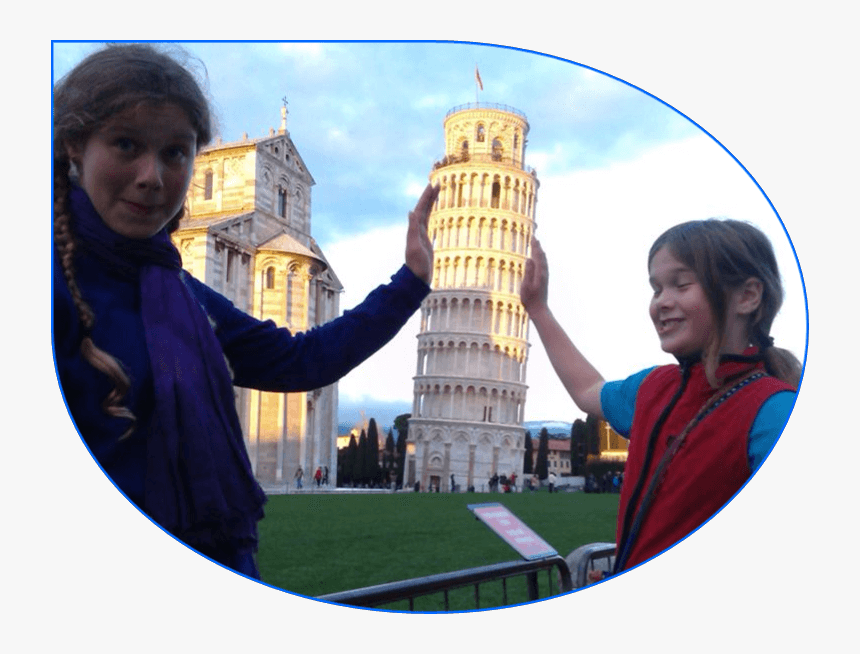 Leaning Tower Of Pisa Fun Photo - Piazza Dei Miracoli, HD Png Download, Free Download