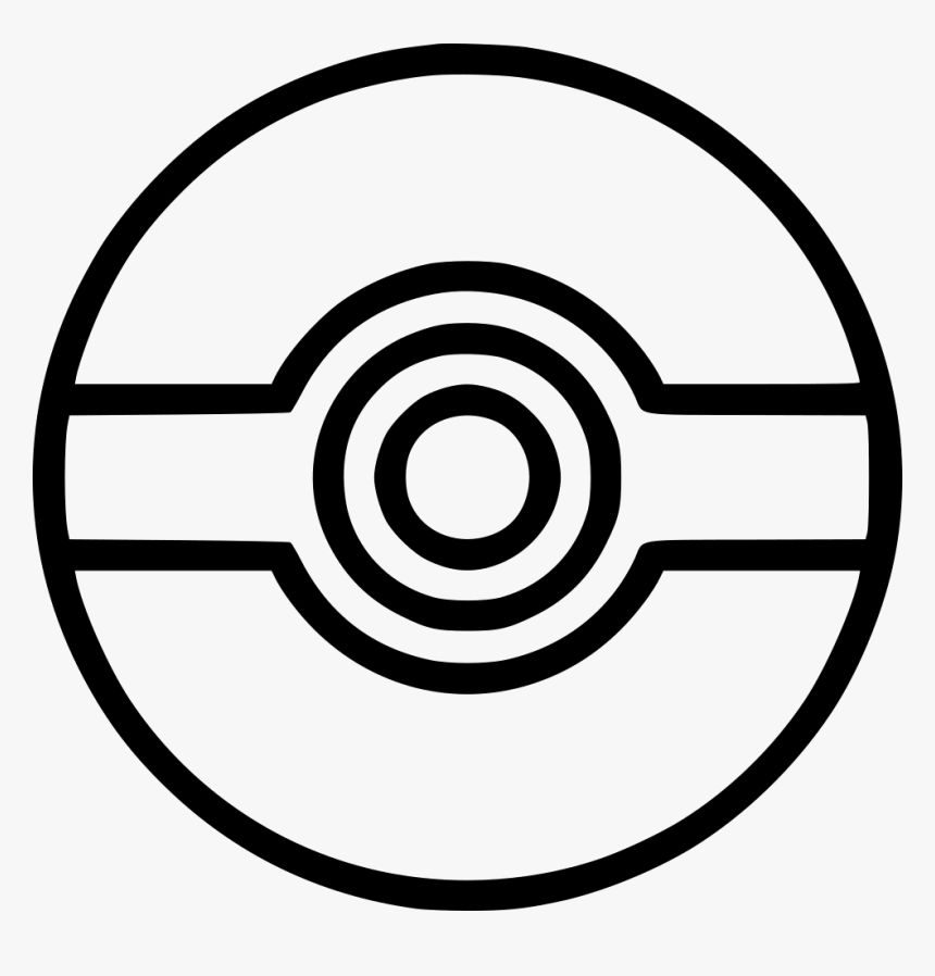 Pokemon Blank Pokeball Coloring Page Hd Png Download Kindpng