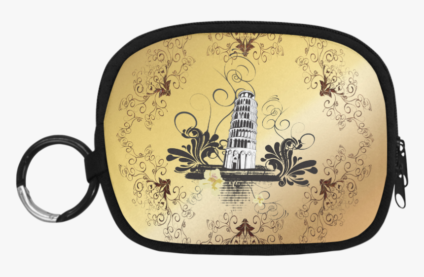 The Leaning Tower Of Pisa Coin Purse - Handbag, HD Png Download, Free Download