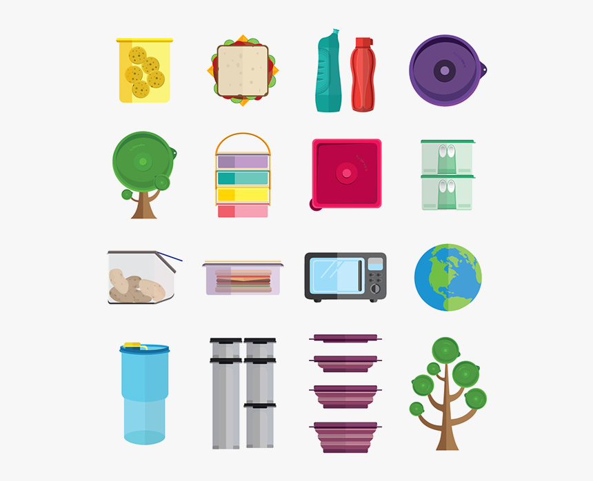 Free Vector Tupperware, HD Png Download, Free Download