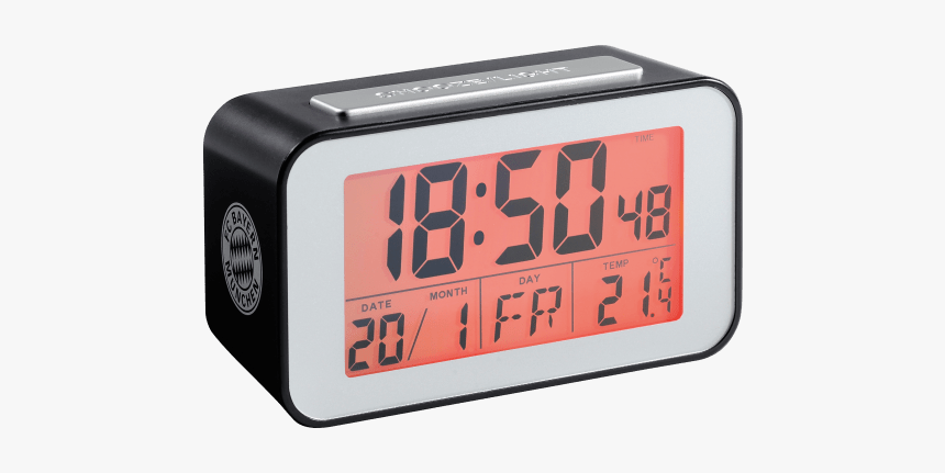 Digital Alarm Clock - Radio Clock, HD Png Download, Free Download