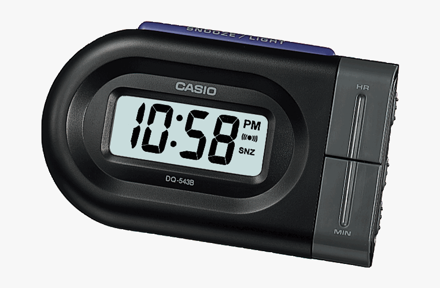 Casio Digital Alarm Clock - Casio Clock, HD Png Download, Free Download