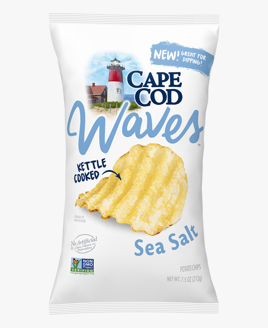 Original Potato Chips Cape Cod Chips - Cape Cod Waves Chips, HD Png Download, Free Download