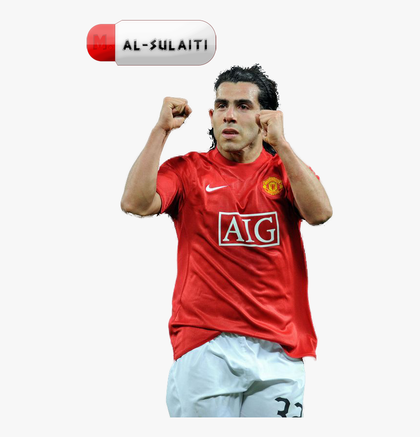 Man United Photo Tevez-manunited - Tevez Manchester United Png, Transparent Png, Free Download