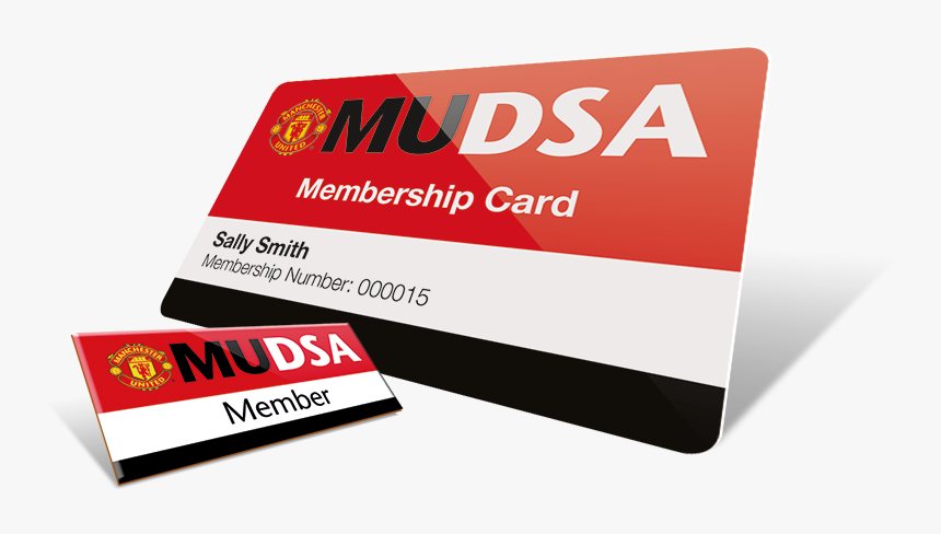 Manchester United Supporters Card, HD Png Download, Free Download