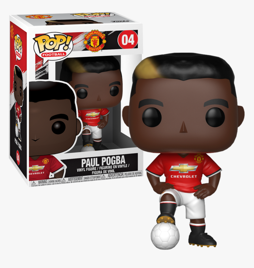 Epl Football - Paul Pogba Funko Pop, HD Png Download, Free Download