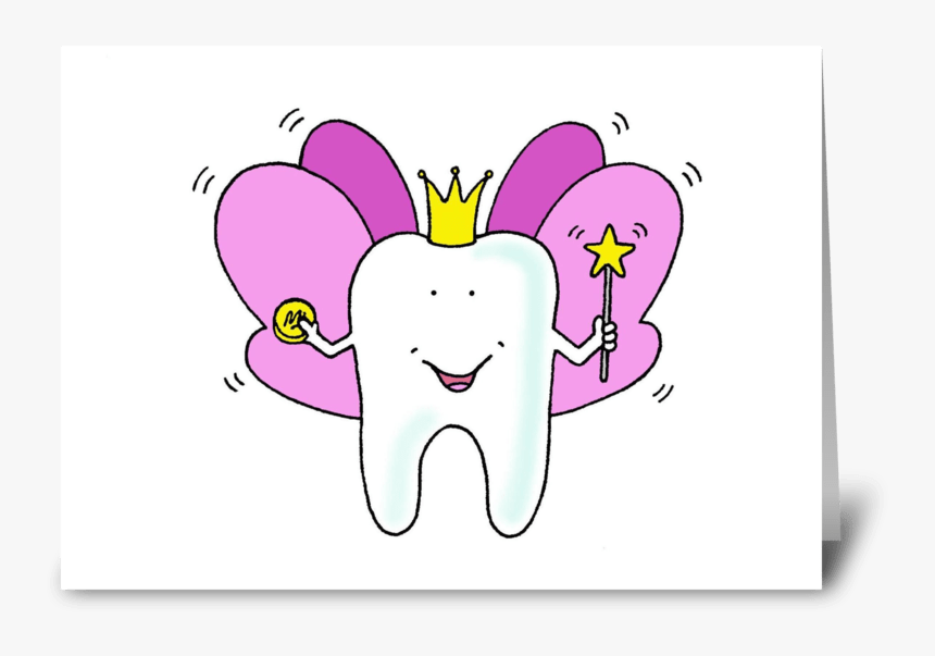 Love From The Tooth Fairy - Tooth Fairy Greeting Cards, HD Png Download, Free Download