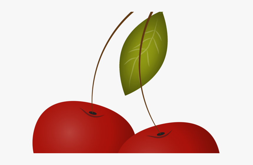 Leaves Clipart Cherry Leaf - Apple, HD Png Download, Free Download