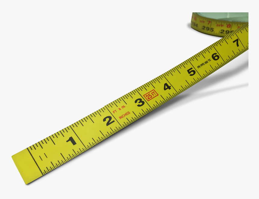 Ruler Ft , Png Download - Tape Measure Clipart, Transparent Png, Free Download