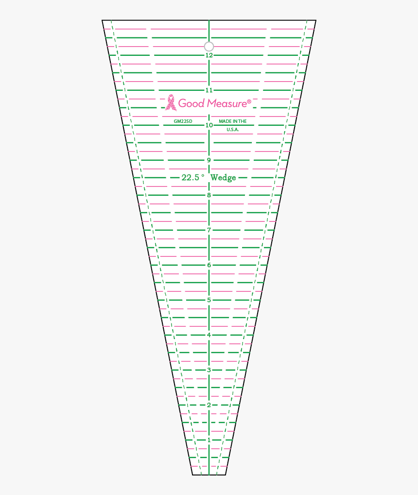 15 Deg Wedge Ruler, HD Png Download, Free Download