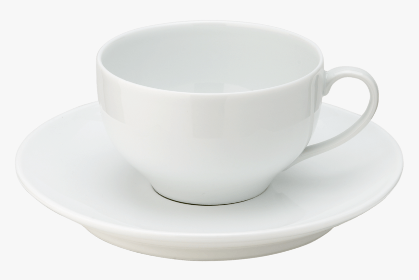 Coffee Cup Saucer Bistro Espresso - Tasse À Thé Blanche, HD Png Download, Free Download