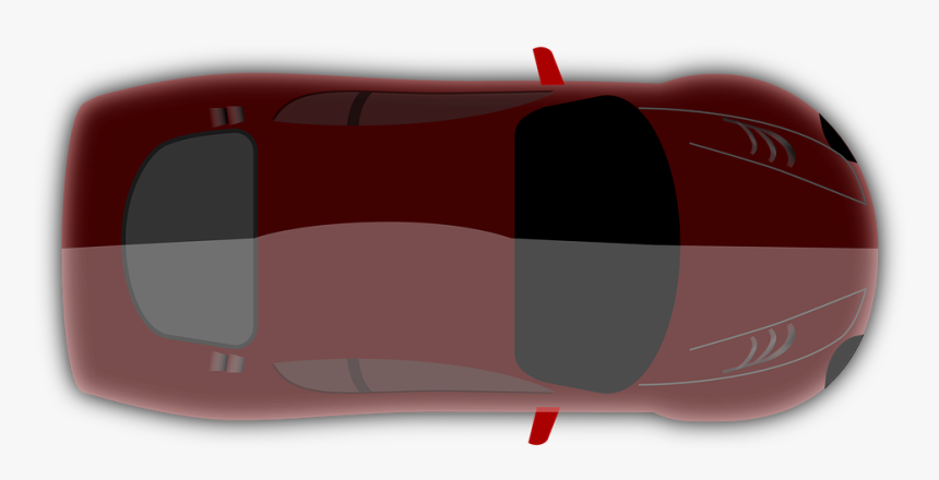 Car, Red, Transport, Sports Car, Top View - Macchina Vista Dall Alto Png, Transparent Png, Free Download