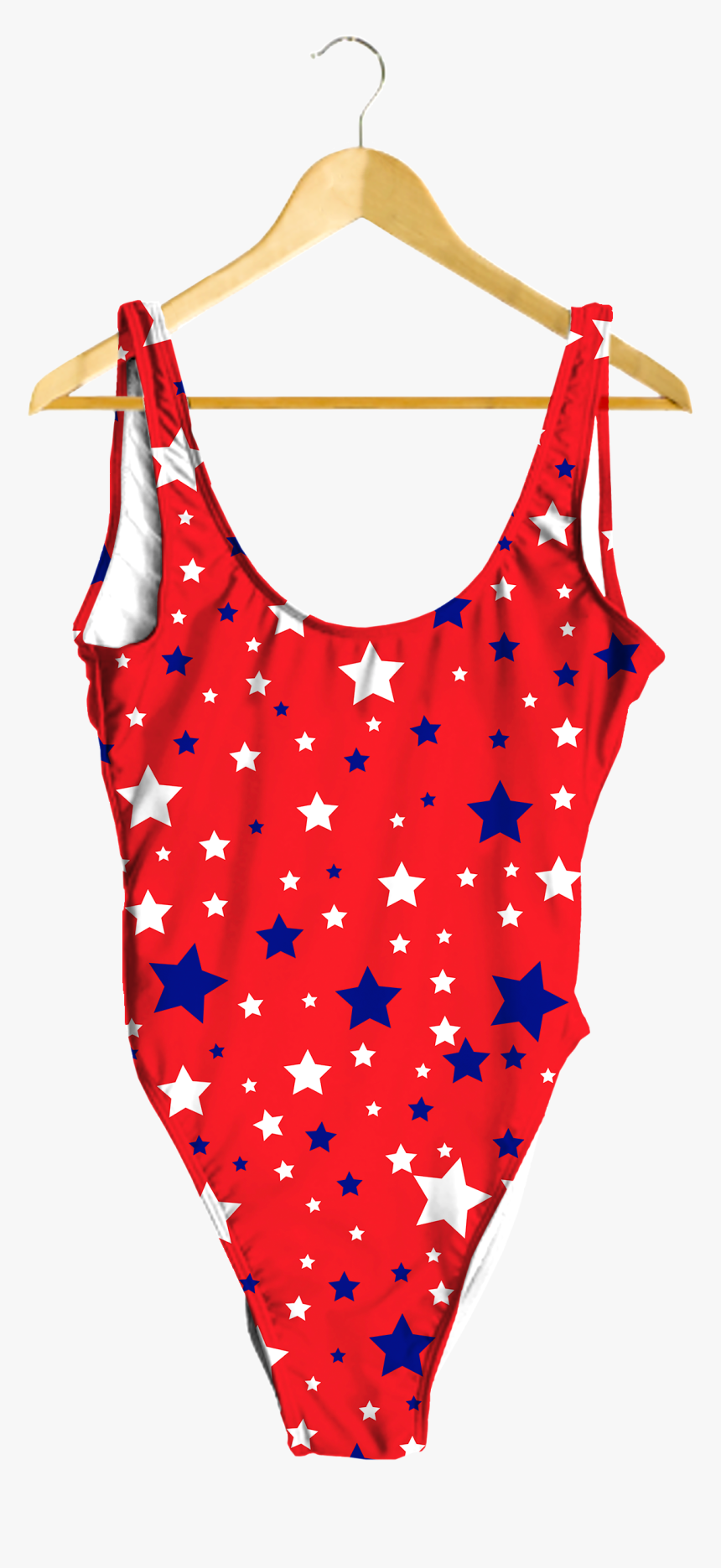 White & Blue Stars On Red One-piece - Thanos One Piece Swimsuit, HD Png Download, Free Download