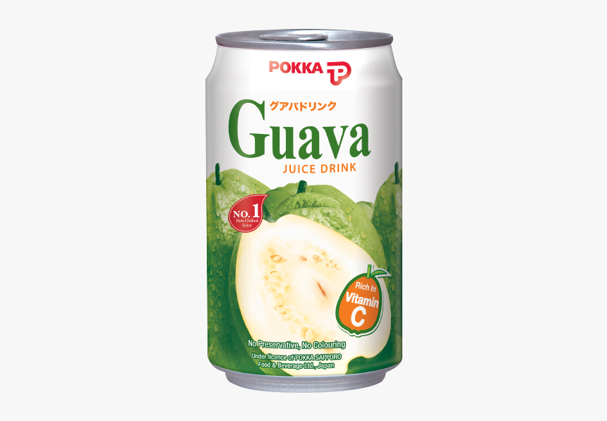 Guava Juice Drink - Pokka Guava Juice Drink, HD Png Download, Free Download