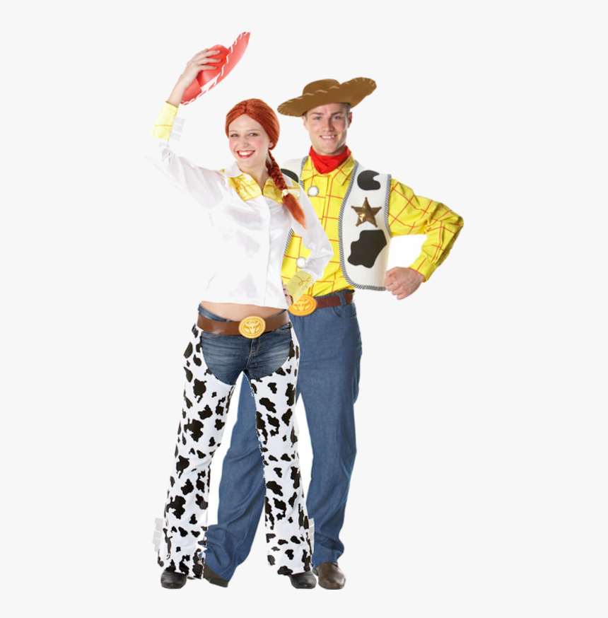 Adult Toy Story Woody Jessie Combination Jokers Masquerade - Jessie Toy Story Costume Adults, HD Png Download, Free Download