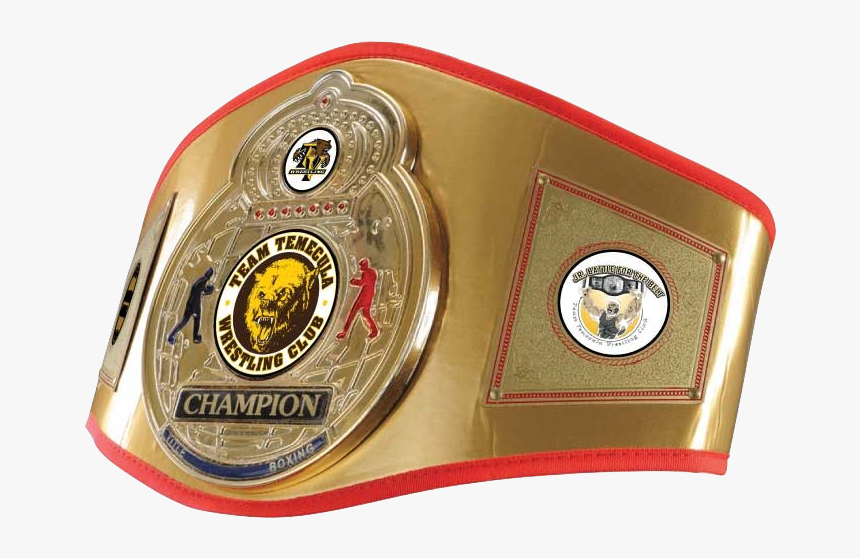 Junior B4b Belt - Gold Championship Belt, HD Png Download, Free Download