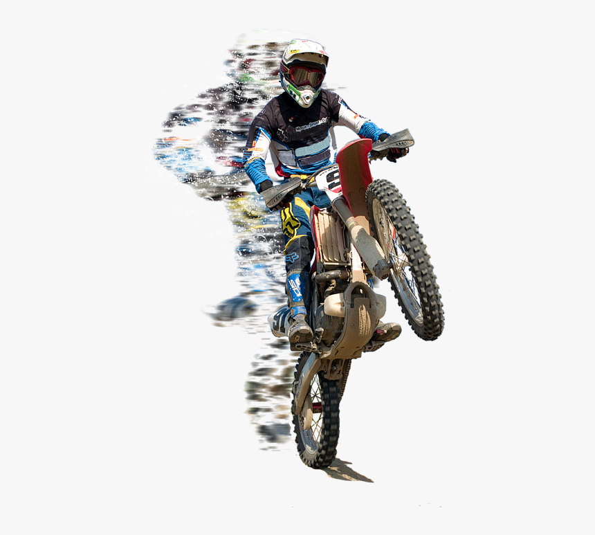 Motocross Rider Png, Transparent Png, Free Download