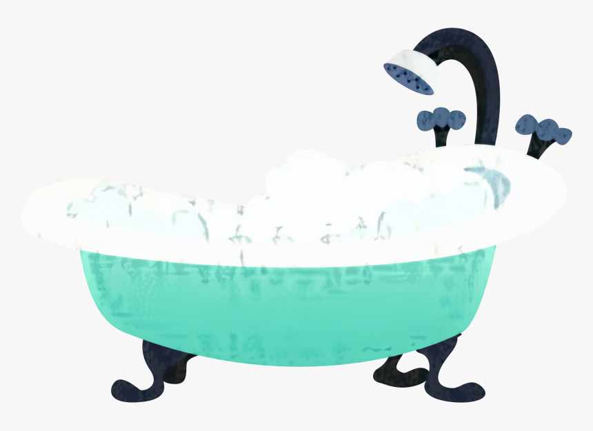 Clip Art Baths Portable Network Graphics Transparency - Transparent Bathtub Clipart, HD Png Download, Free Download