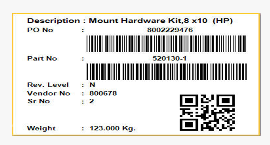 Weighing Scale Label Printing Software, Weighing Scale - Barcode, HD Png Download, Free Download