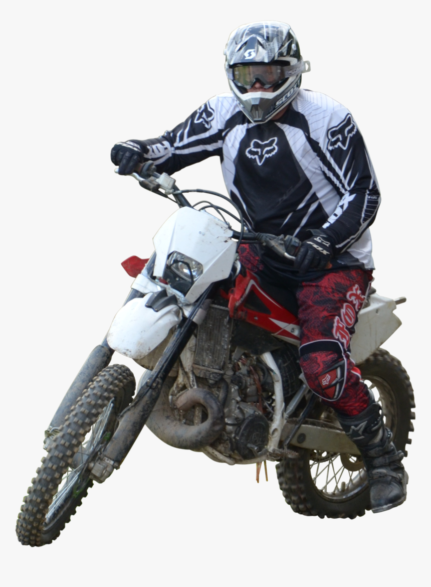 Motocross - Bike With Man Png, Transparent Png, Free Download