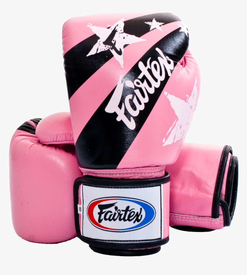 Fairtex Bgv8 Boxing Gloves - Fairtex Nation Print Pink, HD Png Download, Free Download