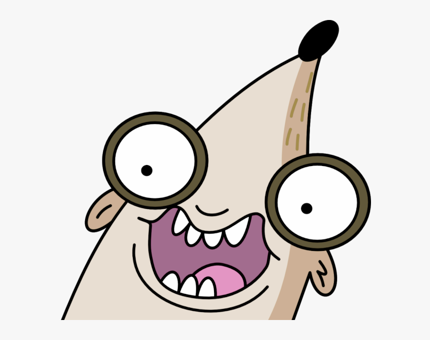 Rigby Png -excited Rigby - Rigby Excited, Transparent Png, Free Download