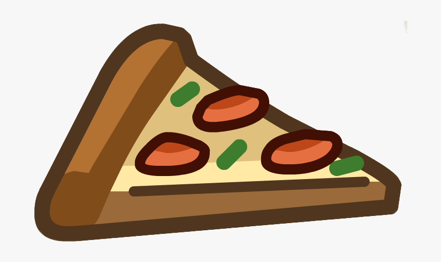 Slice O Pizza Yum - Club Penguin Pizza Emoji, HD Png Download, Free Download