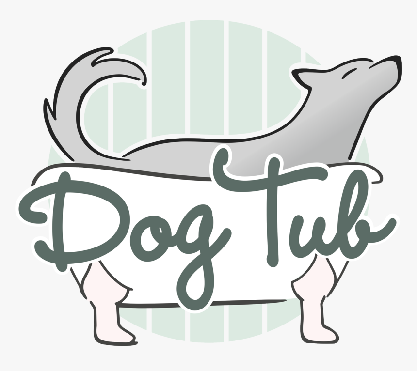 Clipart Dog Bath Tub, HD Png Download, Free Download