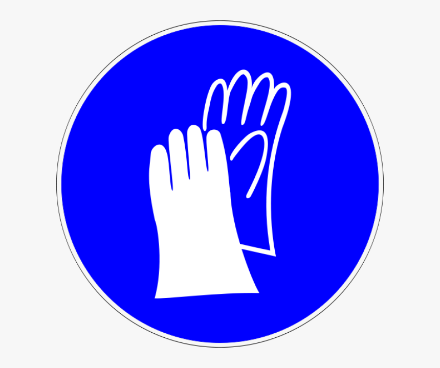 Safety Gloves Warning Sign, HD Png Download, Free Download