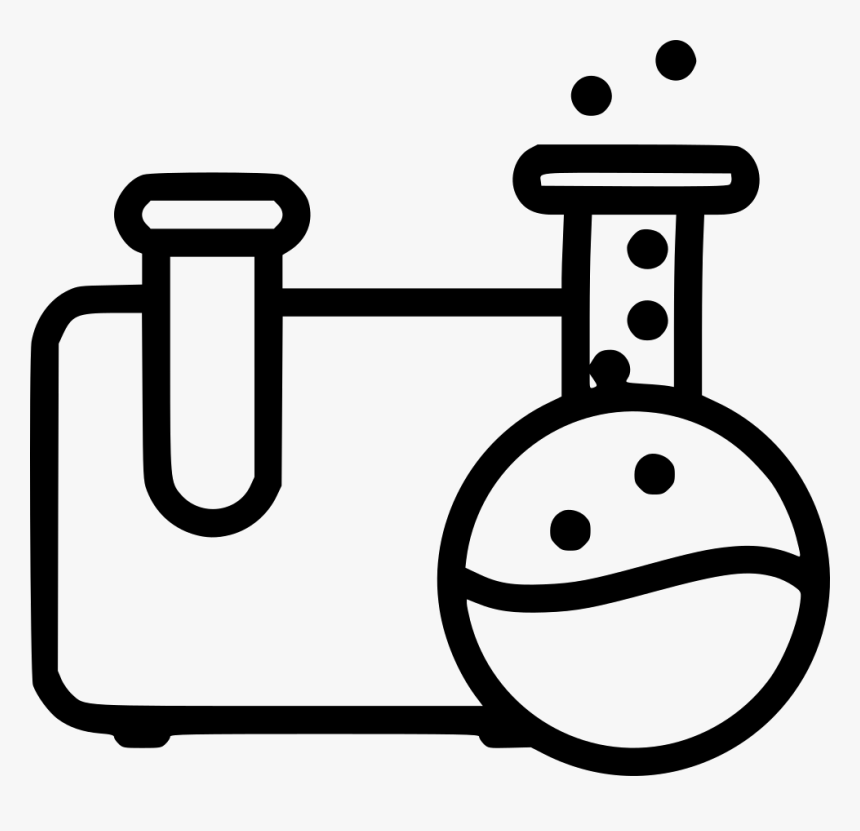 Tube Lab Science Reserch Test Beaker Technology - Icon, HD Png Download, Free Download