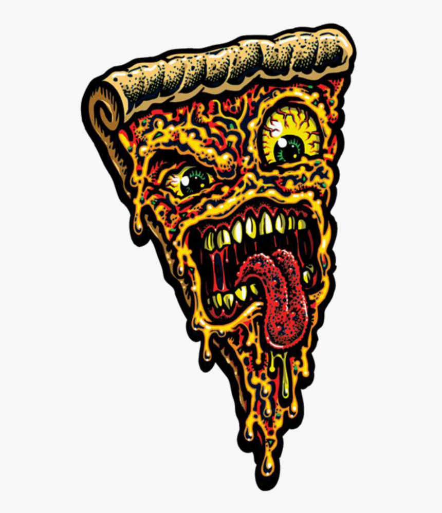 #mq #pizza #pizzaslice #food #ugly - Santa Cruz Skateboards Arts, HD Png Download, Free Download