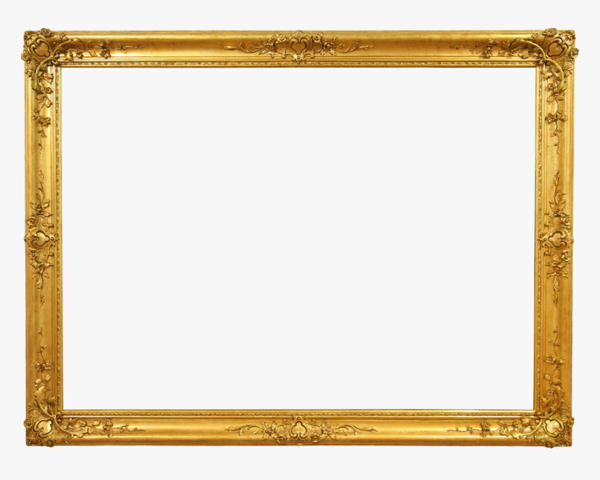 Gilded Frame - Gilded Picture Frame Transparent, HD Png Download, Free Download