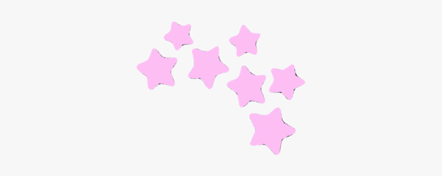 #crown #sticker #filter #star #pink #pinkstar #starcrown - Pink Star Crown Transparent, HD Png Download, Free Download