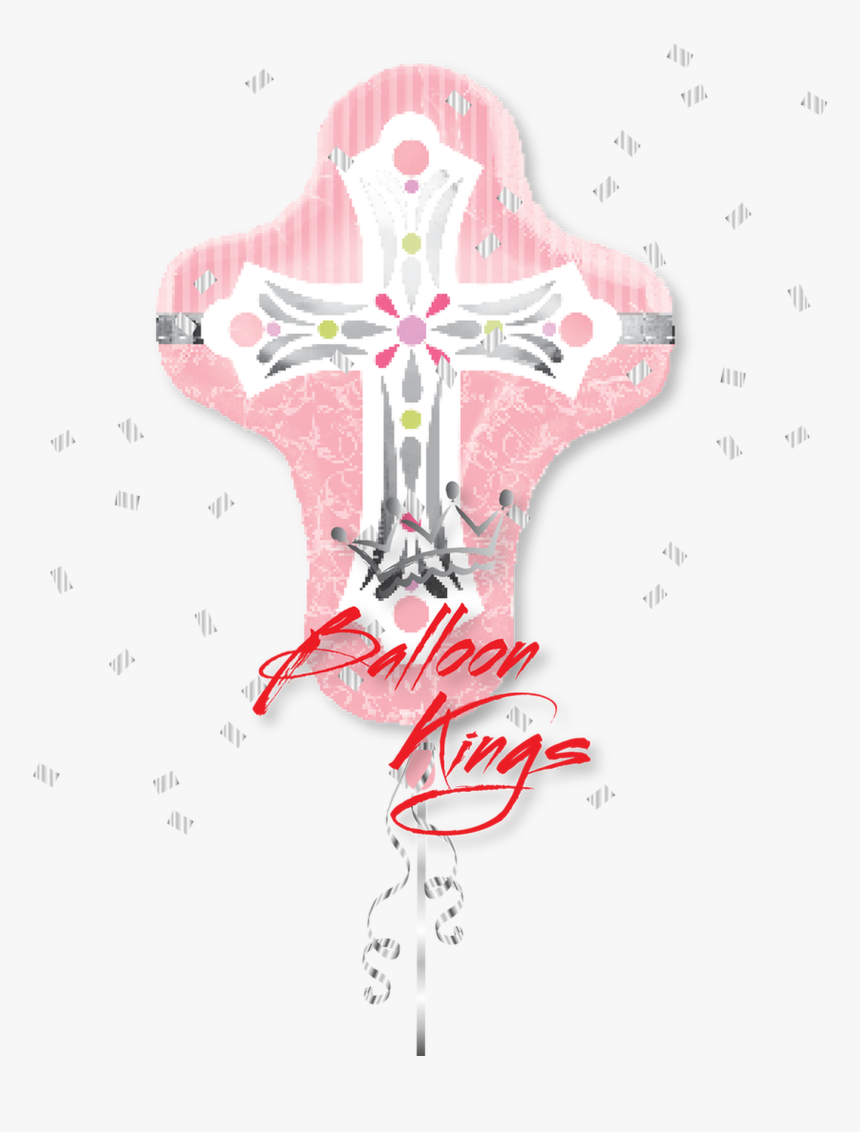 Pink Cross - Croix Rose, HD Png Download, Free Download