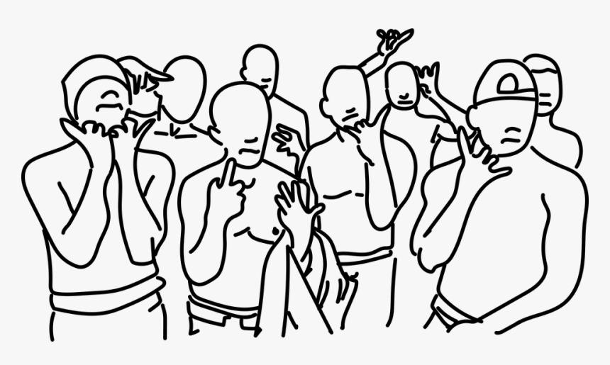 Gang, People, Young, Street, Graffiti, Asphalt, Boys - Gangs Drawing, HD Png Download, Free Download