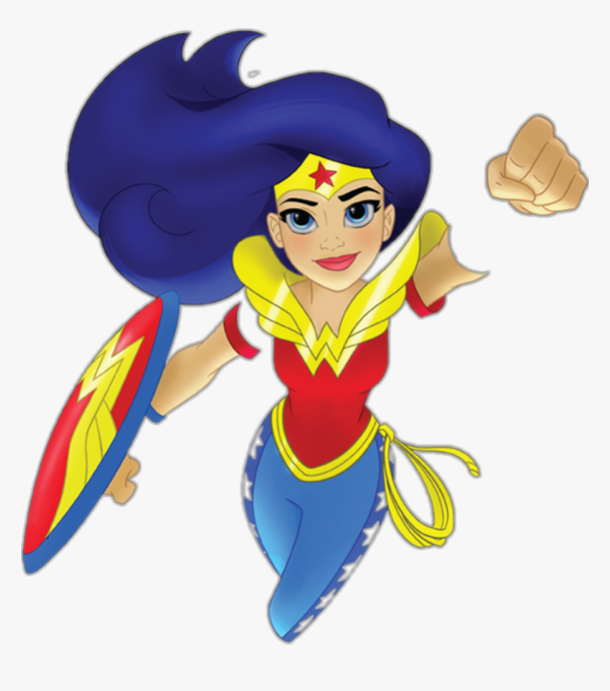 Superwoman Sticker , Png Download - Dc Superhero Girls Wonder Woman Png, Transparent Png, Free Download