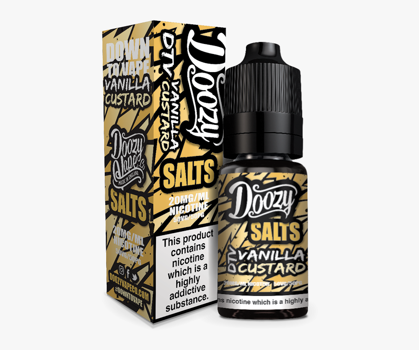 Doozy Salts Vanilla Custard E Liquid, HD Png Download, Free Download