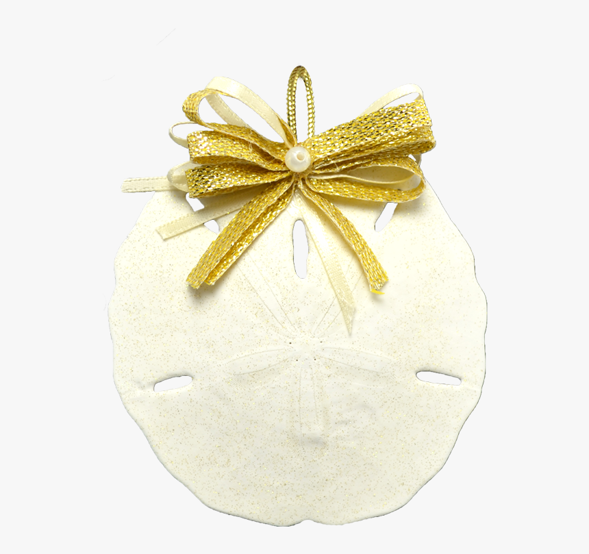 Round Sand Dollar Christmas Holidays Ornament 3-4" - Pumpkin, HD Png Download, Free Download