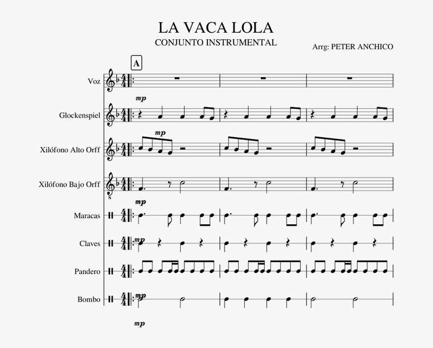 Notas De La Vaca Lola, HD Png Download, Free Download