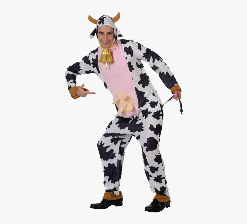 Disfraz-vaca - Pijama De Vaca Hombre, HD Png Download, Free Download