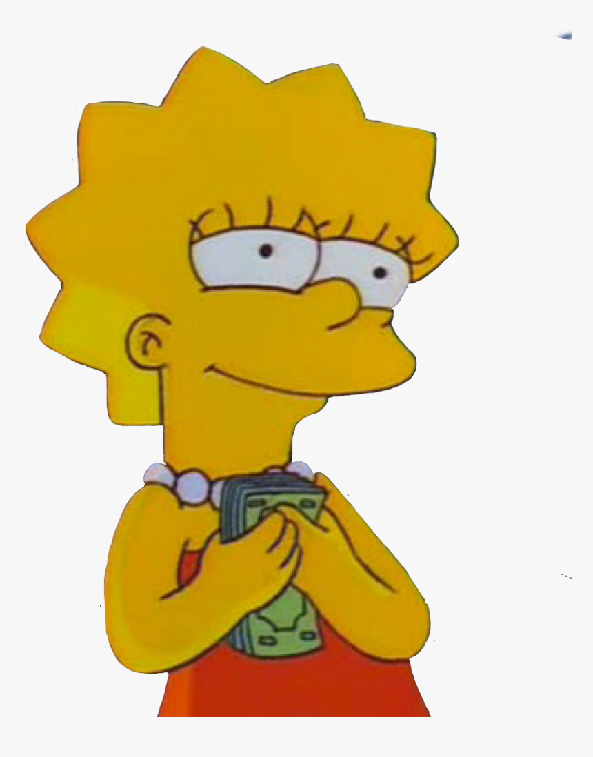 #lisa #simpsons #lisasimpson #cartoon #cartooncharacter - Lisa Simpson Tumblr Png, Transparent Png, Free Download