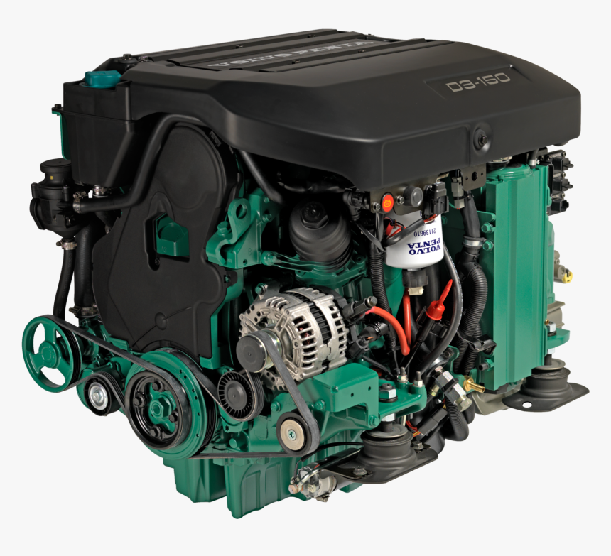 D3-150 - Volvo Penta D3 140, HD Png Download, Free Download