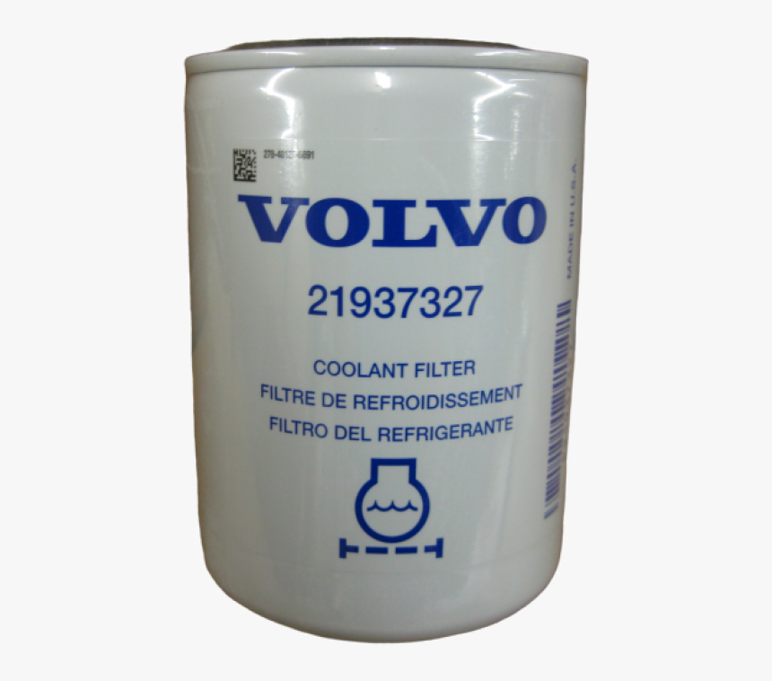 Volvo Truck 21937327 Coolant Filter - Cylinder, HD Png Download, Free Download