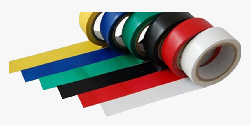 Cintas Aislante Colores - Pvc Electrical Insulation Tape, HD Png Download, Free Download