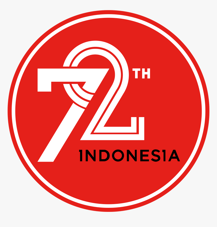 Hut Ri 72 Png - Stiker Kemerdekaan Indonesia, Transparent Png, Free Download