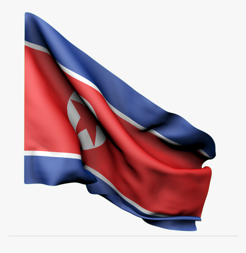 Flag North Korea Red Free Photo - North Korean Flag Gif Png, Transparent Png, Free Download