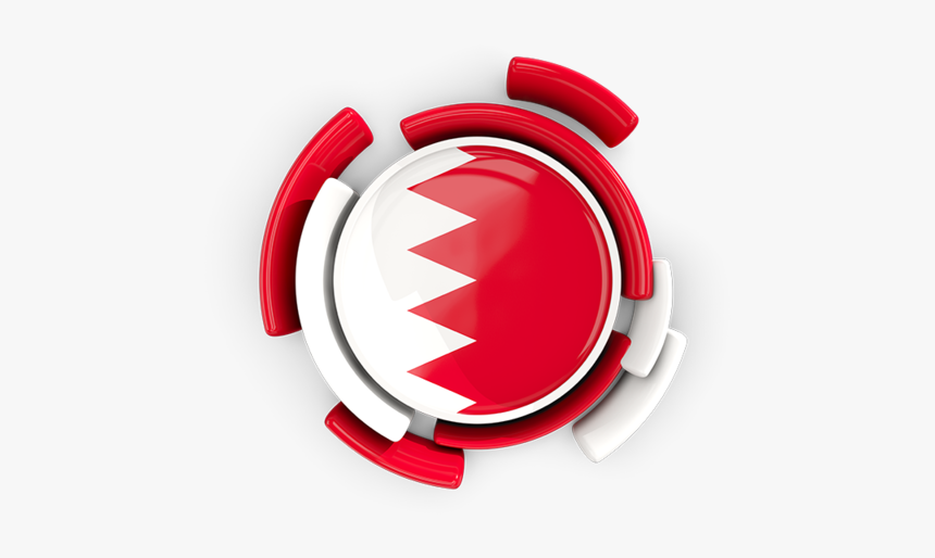 Bahrain Flag Transparent Image - Wales Logo Round Png, Png Download, Free Download