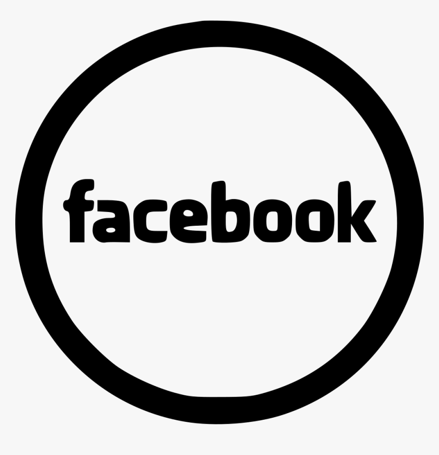 Facebook - Facebook Clipart Black And White, HD Png Download, Free Download