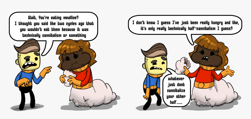 59ddcbf06754b Onlyhalfcannibal - Thumb - - Png - Cartoon - Cartoon, Transparent Png, Free Download