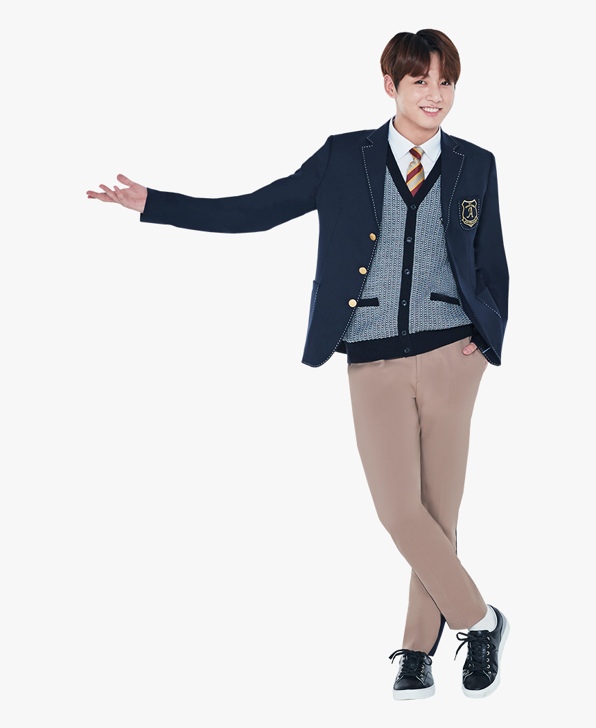 Kim Taehyung Seragam Sekolah, HD Png Download, Free Download